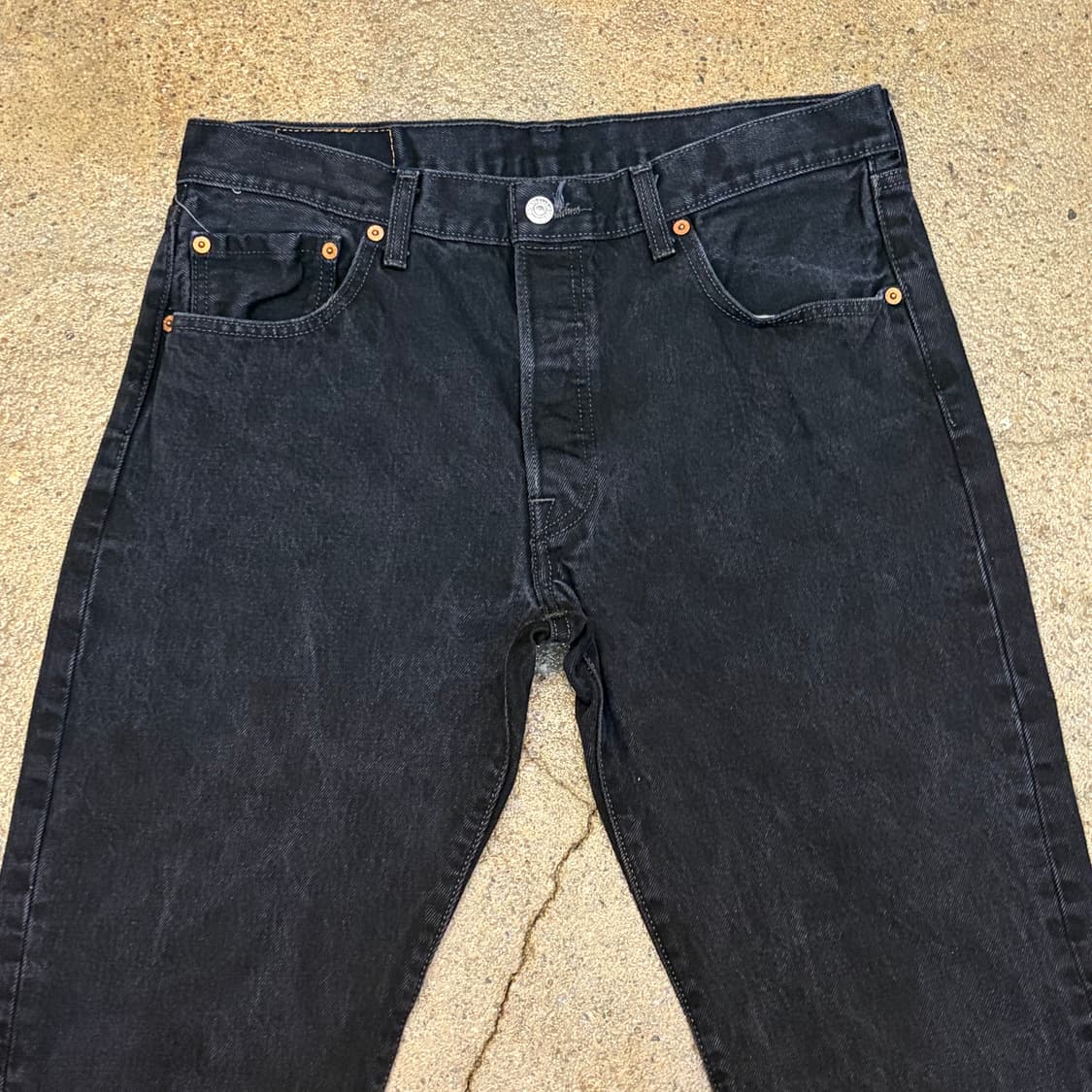 00s 미국 빈티지 리바이스 501 블랙진 청바지 상품이미지2