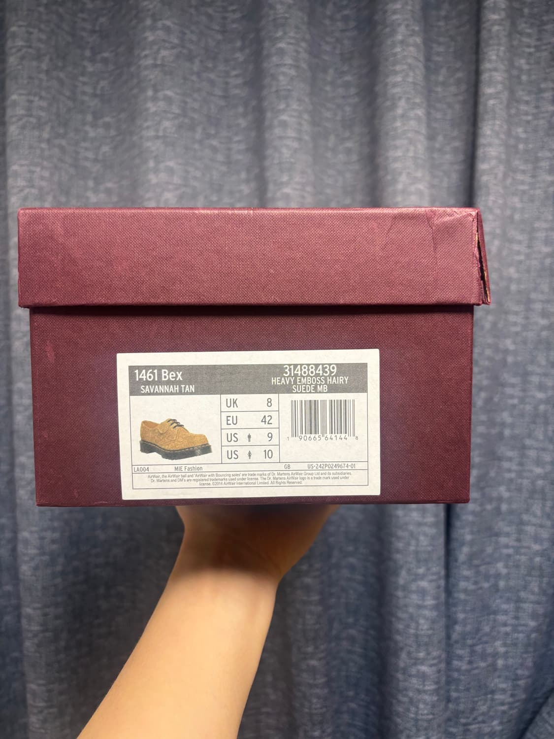 [270] 닥터마틴 1461 벡스 사바나 탄 새상품 상품이미지5