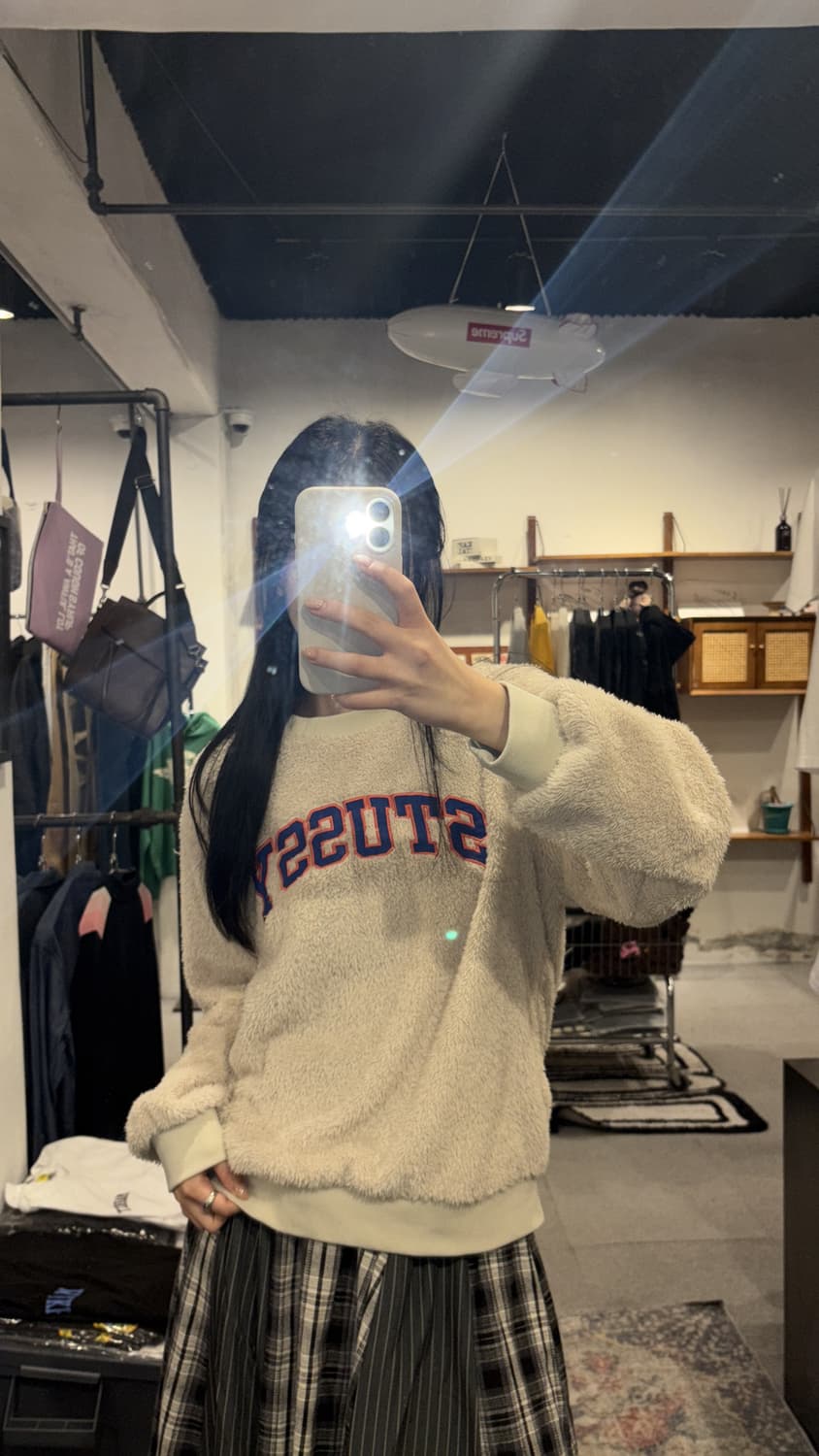 스투시 STUSSY Fleece Crewneck 상품이미지2