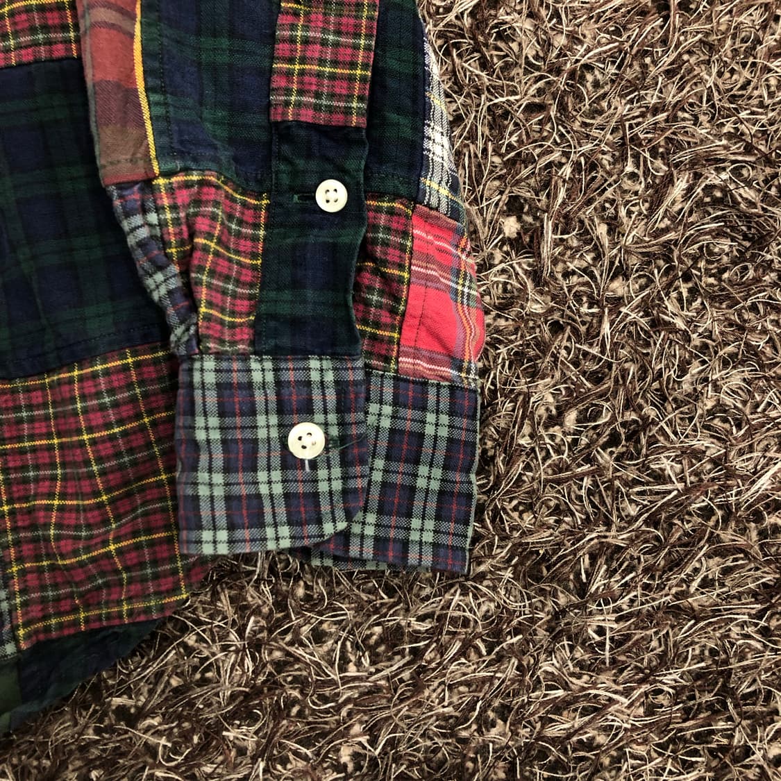 폴로 랄프로렌 패치워크 마드라스 셔츠 상품이미지3