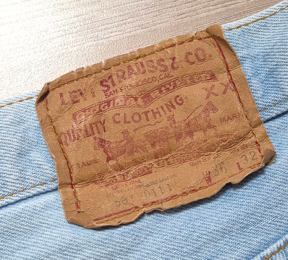 1997 USA Levi's 501-0111 방축가공 (36x32) 상품이미지7