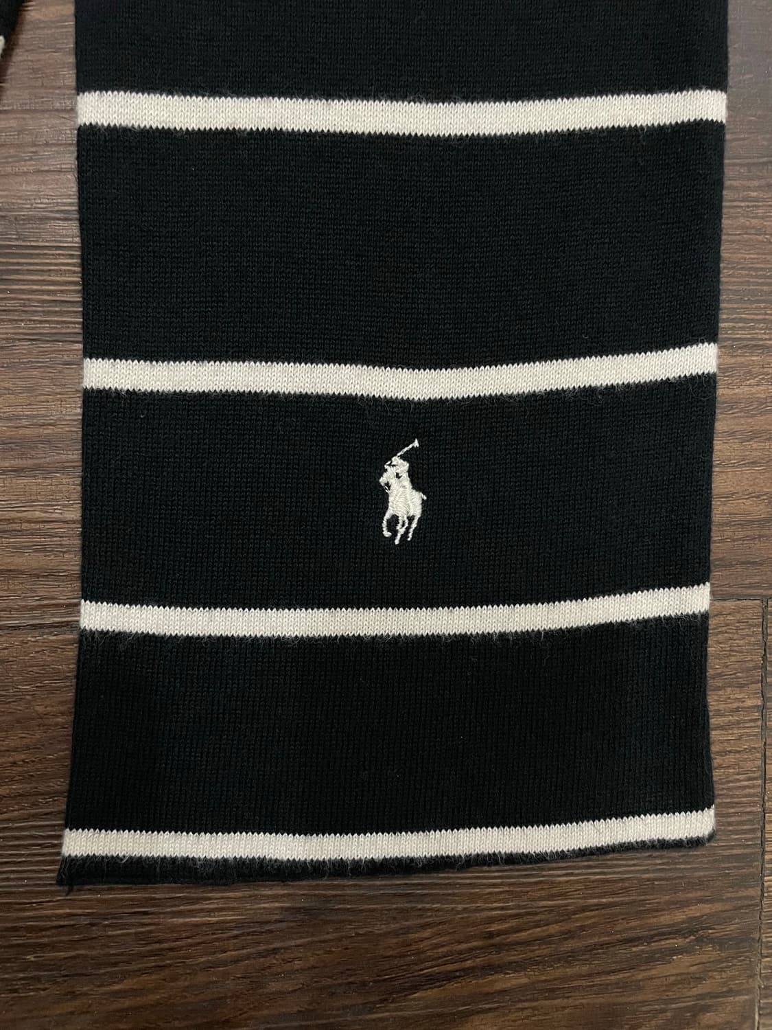 폴로 랄프로렌 블랙 머플러 목도리 상품이미지6