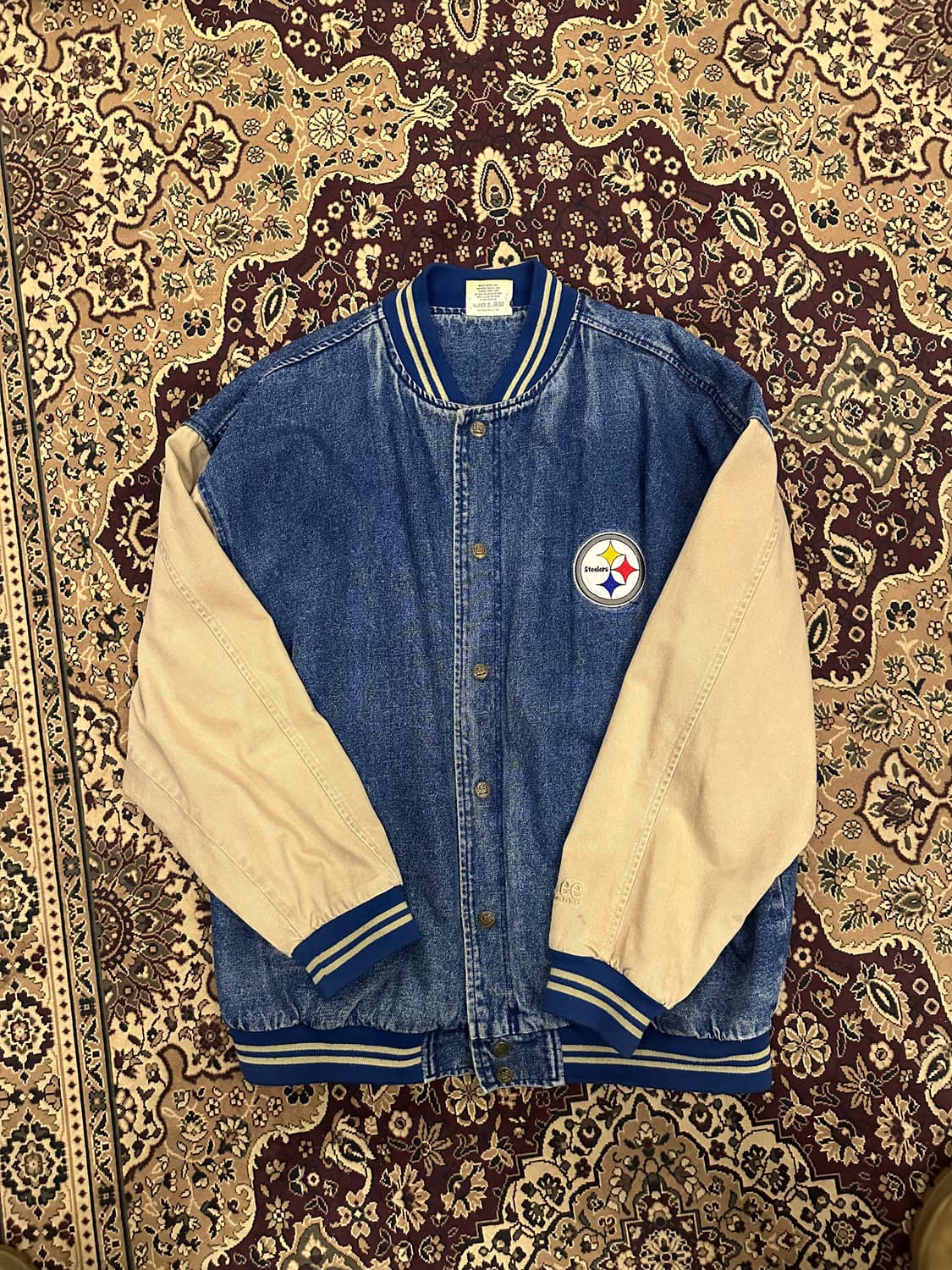 XXL)90s LEE 데님 바시티 상품이미지2