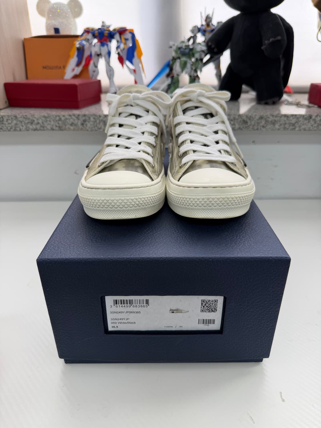 정품) 디올 오블리크 B23 로우탑 스니커즈 36.5 상품이미지1