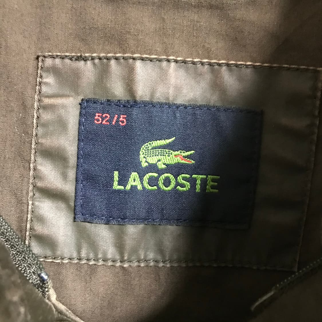 라코스테 왁싱 블루종자켓 상품이미지4