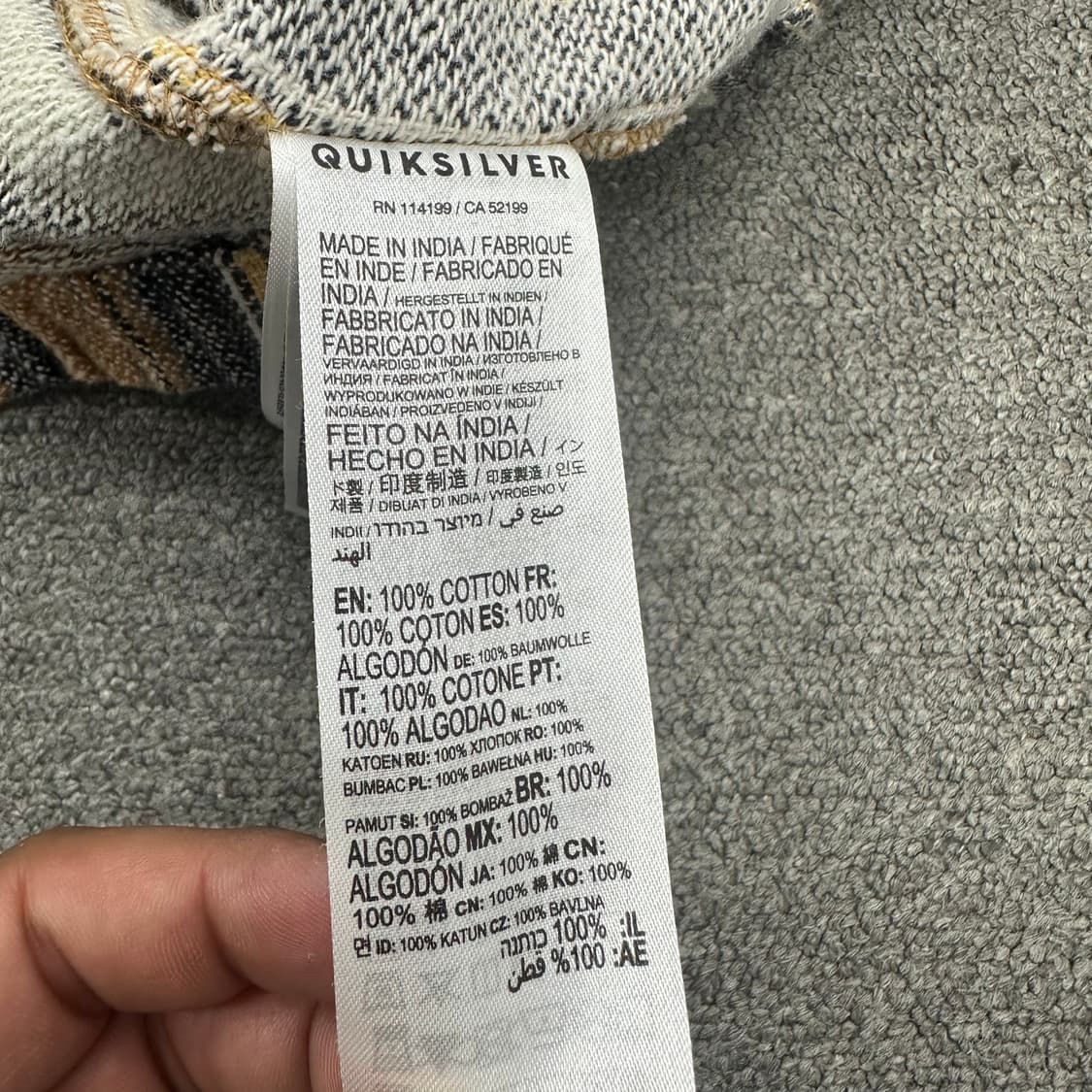 퀵실버 에스닉 풀오버 아노락 상품이미지5