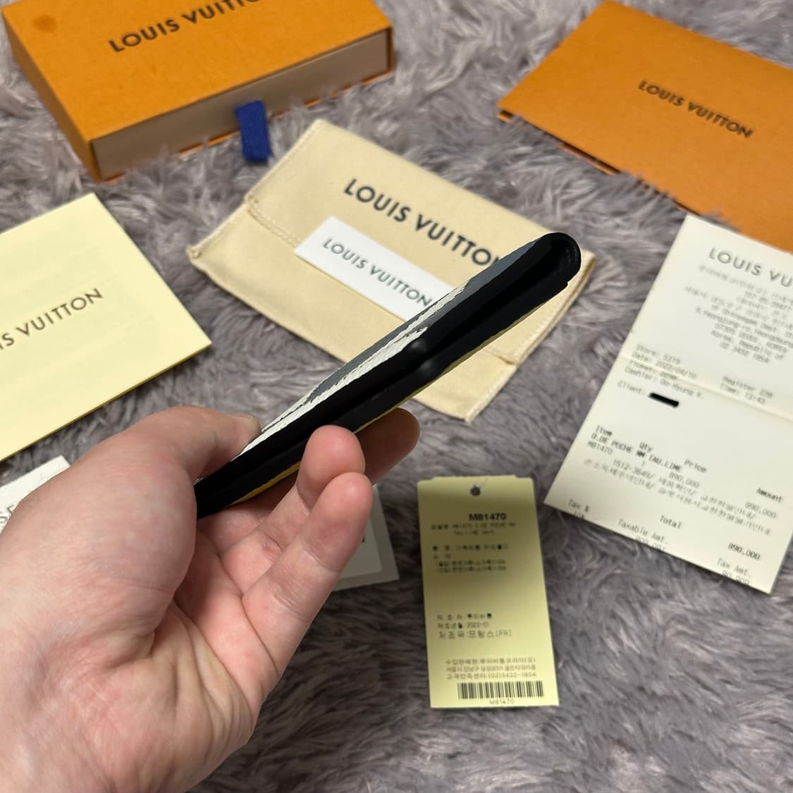 [풀구성] 루이비통 LV 토뤼옹 오거나이저 카드지갑 상품이미지7