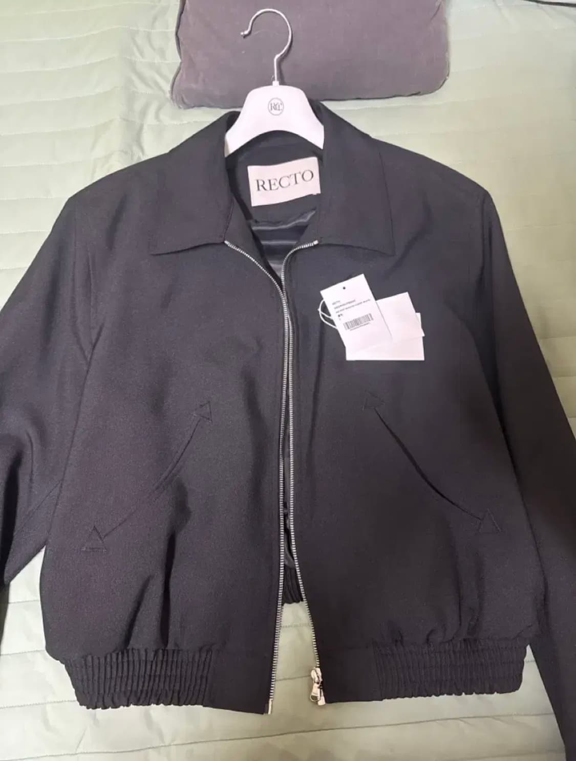 렉토 24fw 80s 포트 볼링 블루종 자켓(L) 상품이미지1