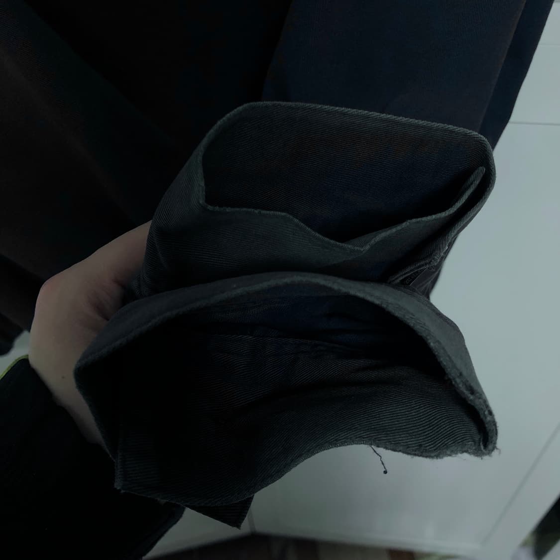 버버리 블루종 자켓 스윙톱 네이비 상품이미지8