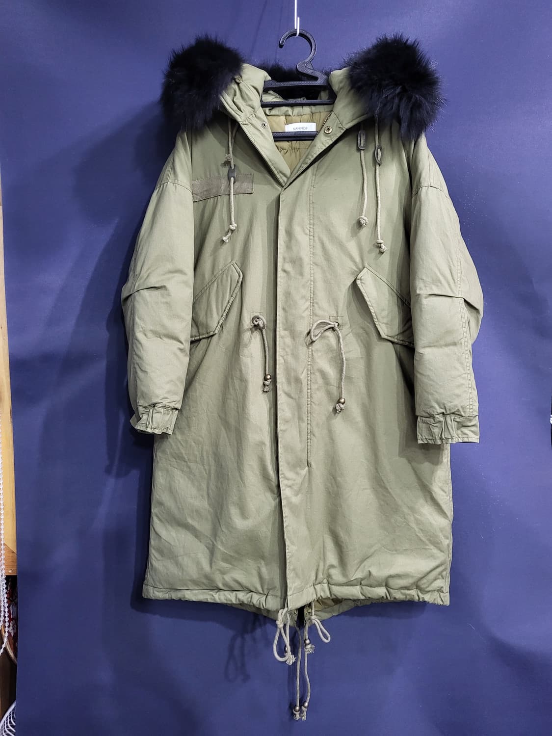 난닝구 야상 덕다운패딩 상품이미지1