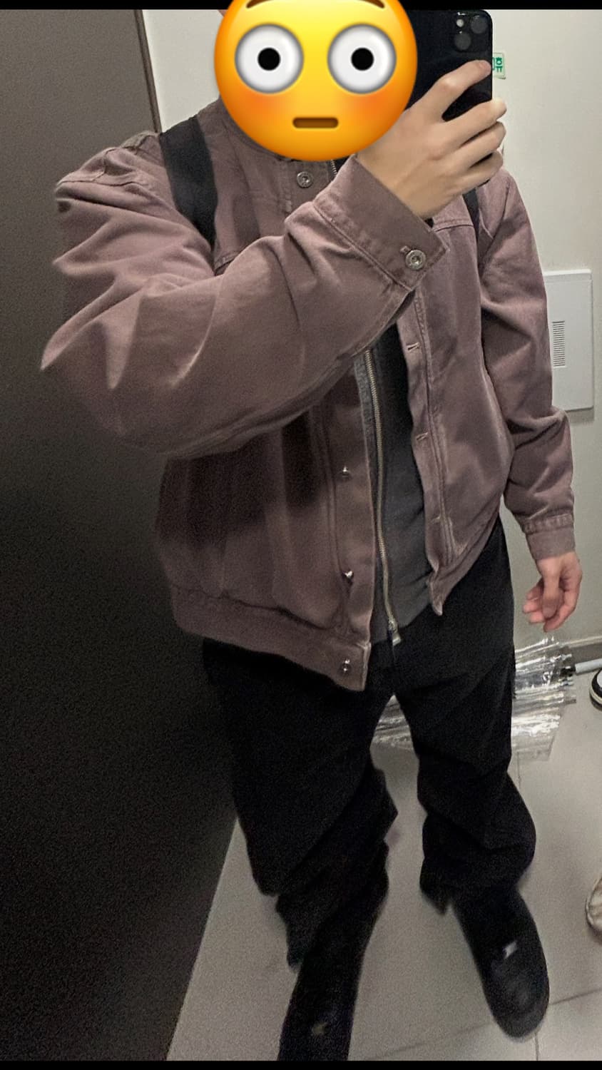 Mischief 로즈 브라운 트러커 자켓 L 상품이미지1