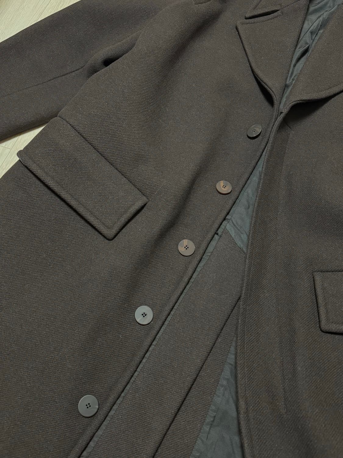 스튜디오니콜슨 sampson 코트 브라운 m사이즈 상품이미지2