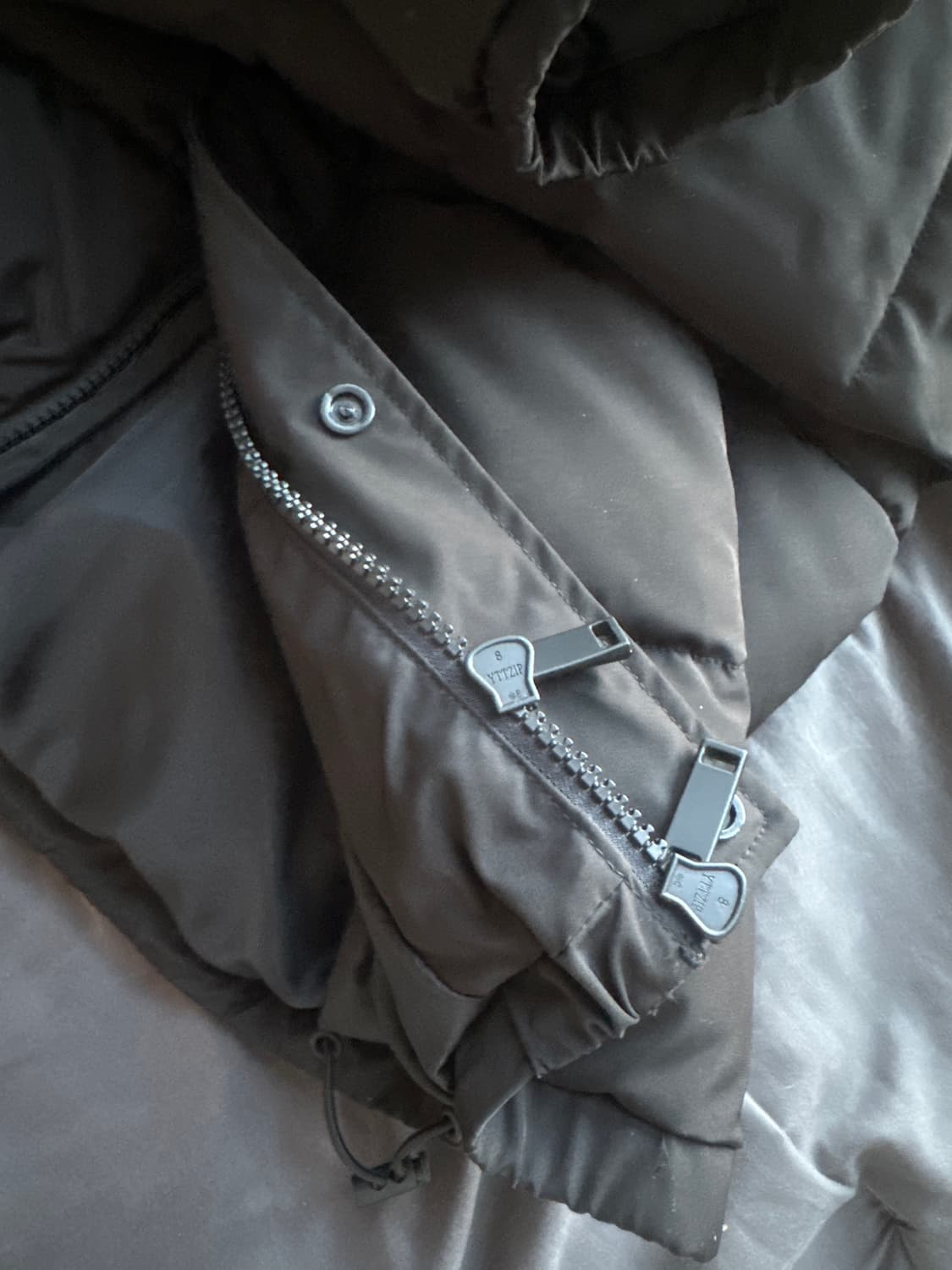 자라 박시핏 패딩 점퍼 L 블랙 상품이미지3