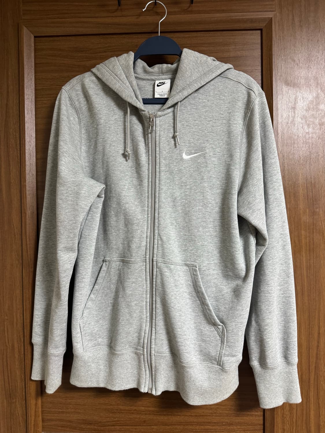 나이키 후드집업 L 회색 상품이미지1