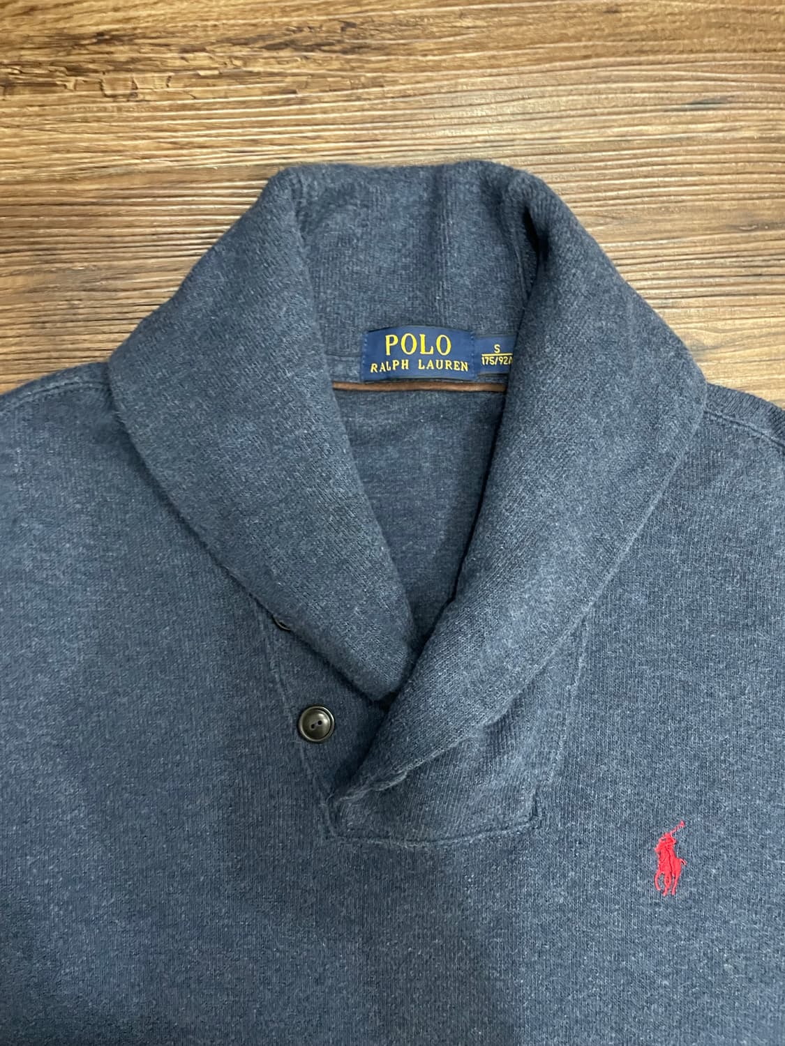 폴로 랄프로렌 숄카라 코튼 니트 스웨터 상품이미지2