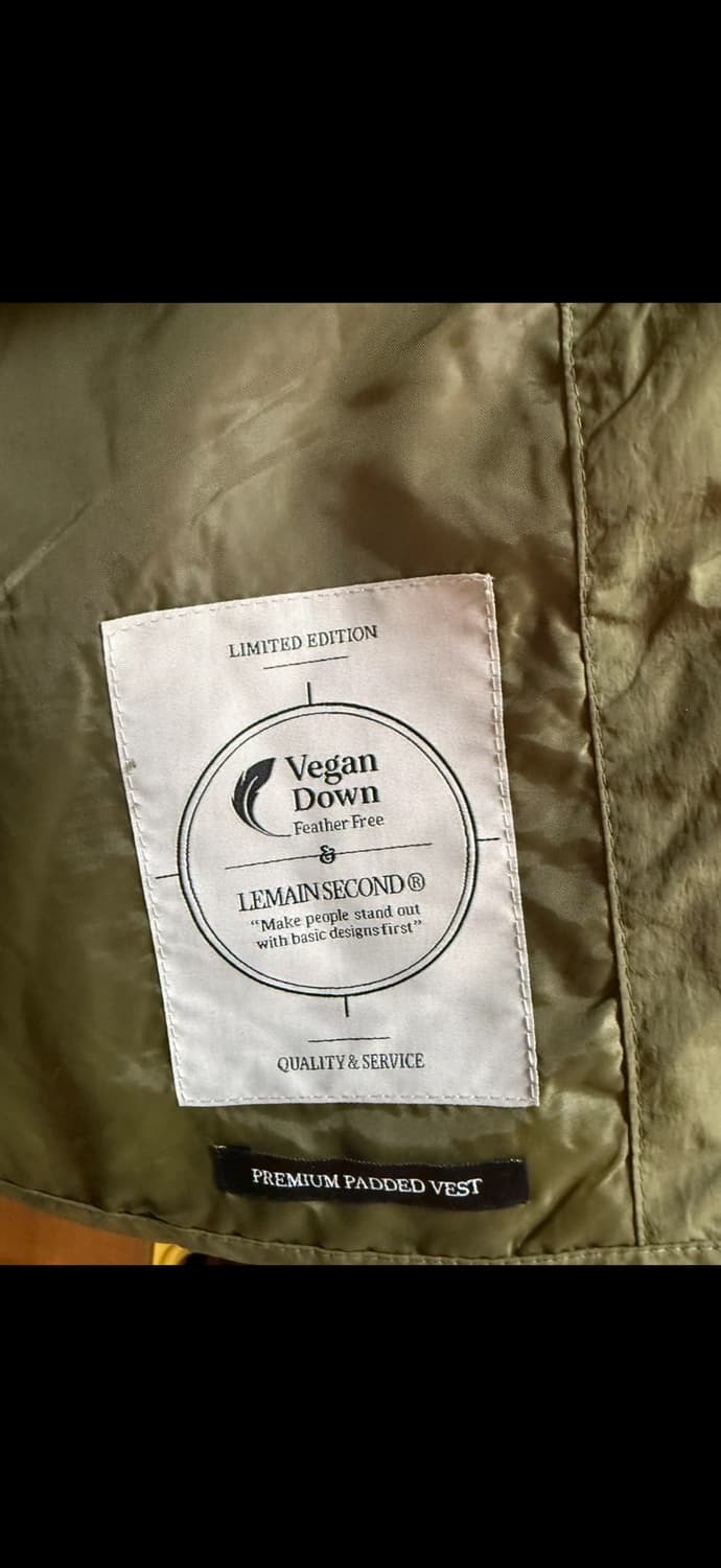 리메인세컨드 패딩 베스트 M - 새상품 ( 색상 2가지 ) 상품이미지3