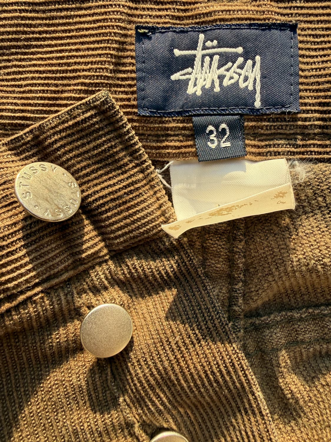 90s 스투시 코듀로이 체크팬츠 32in 상품이미지7