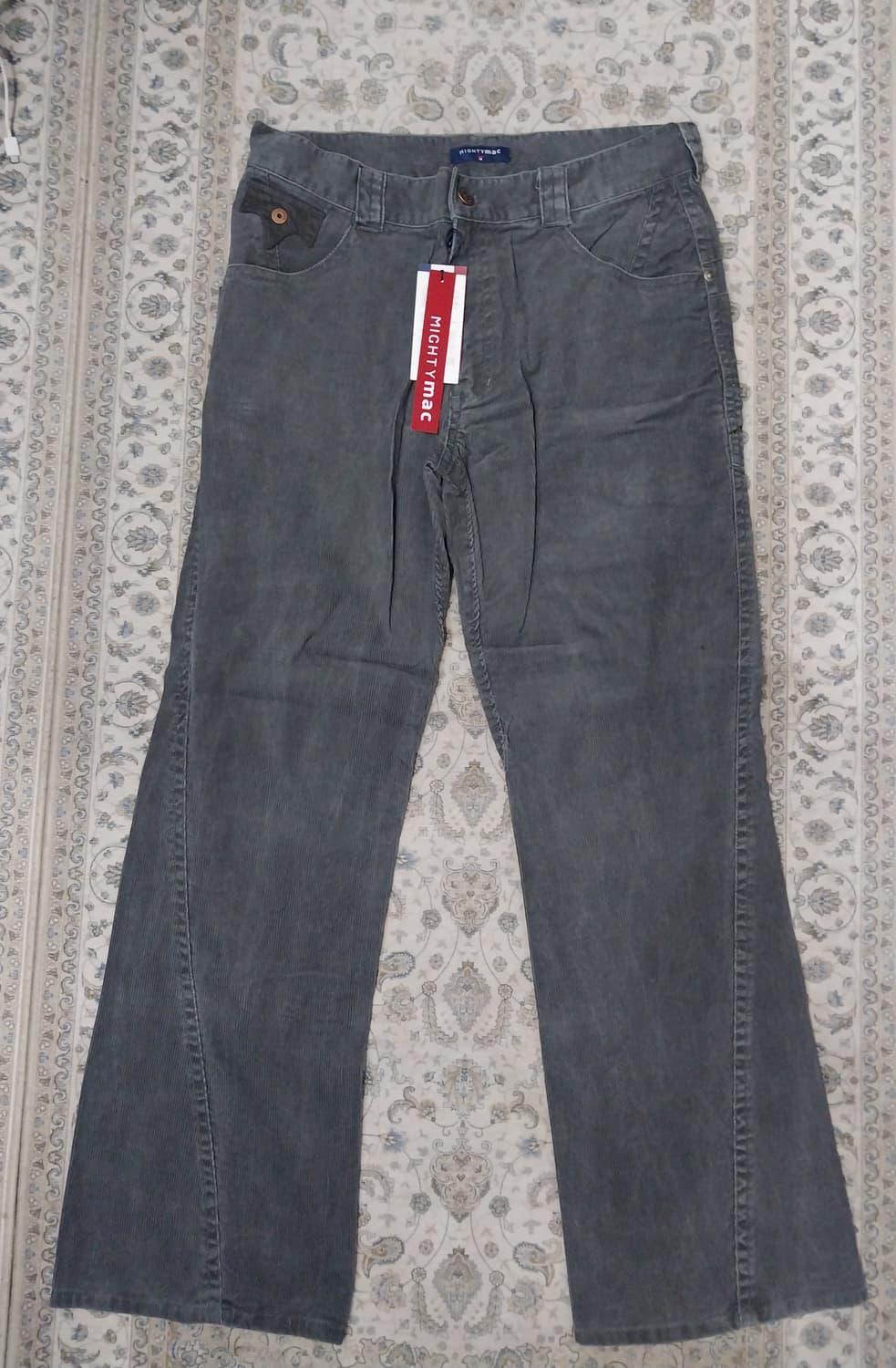 (새상품)MIGHTY MAC 코듀로이 부츠컷 34 상품이미지1