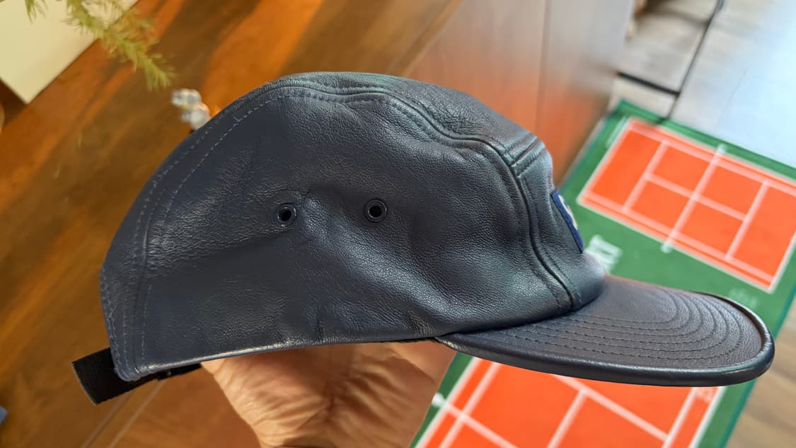 슈프림 레더 캠프캡 상품이미지3