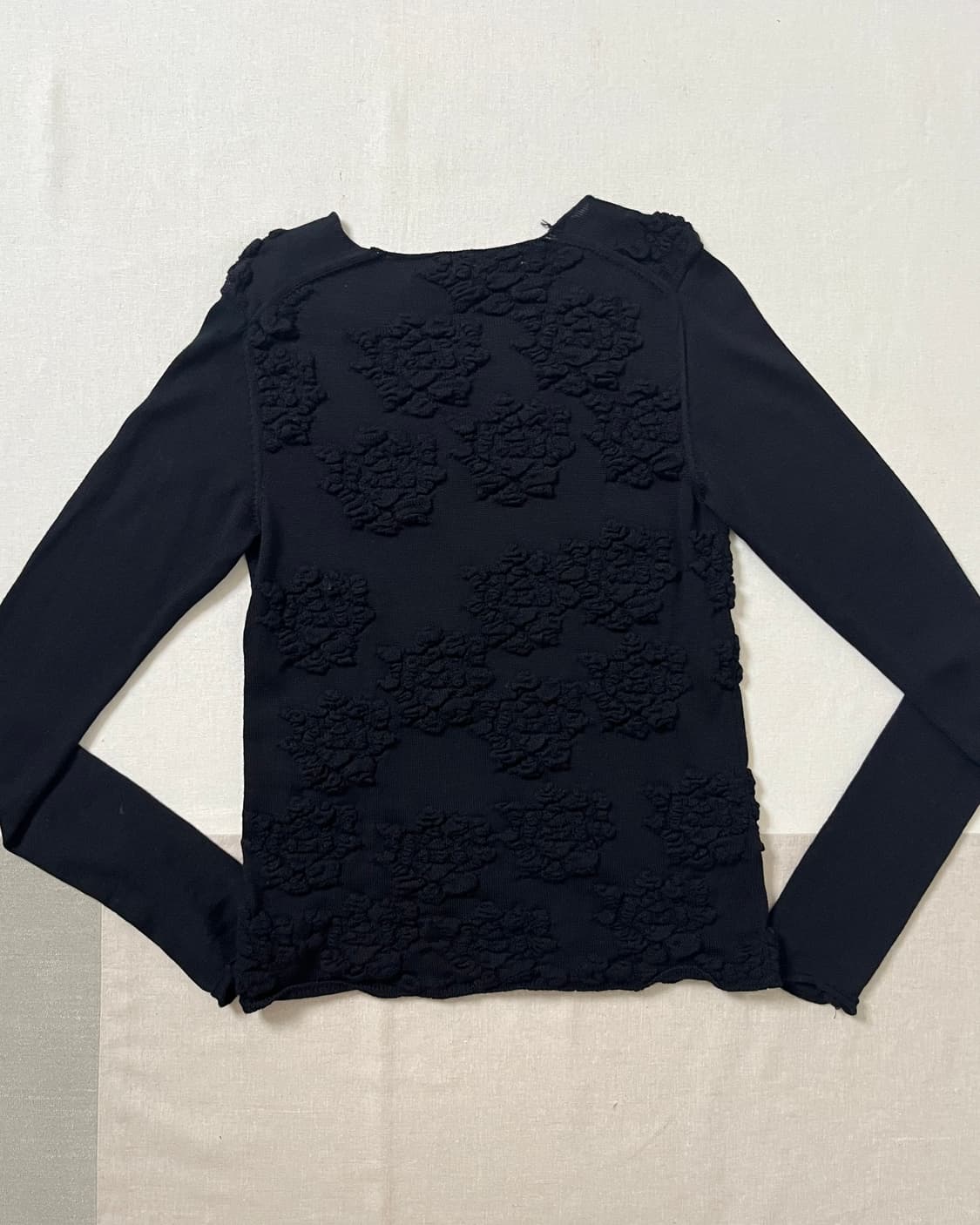 꼼데가르송 20aw 플라워니트 comme des garcons 자가드 상품이미지6