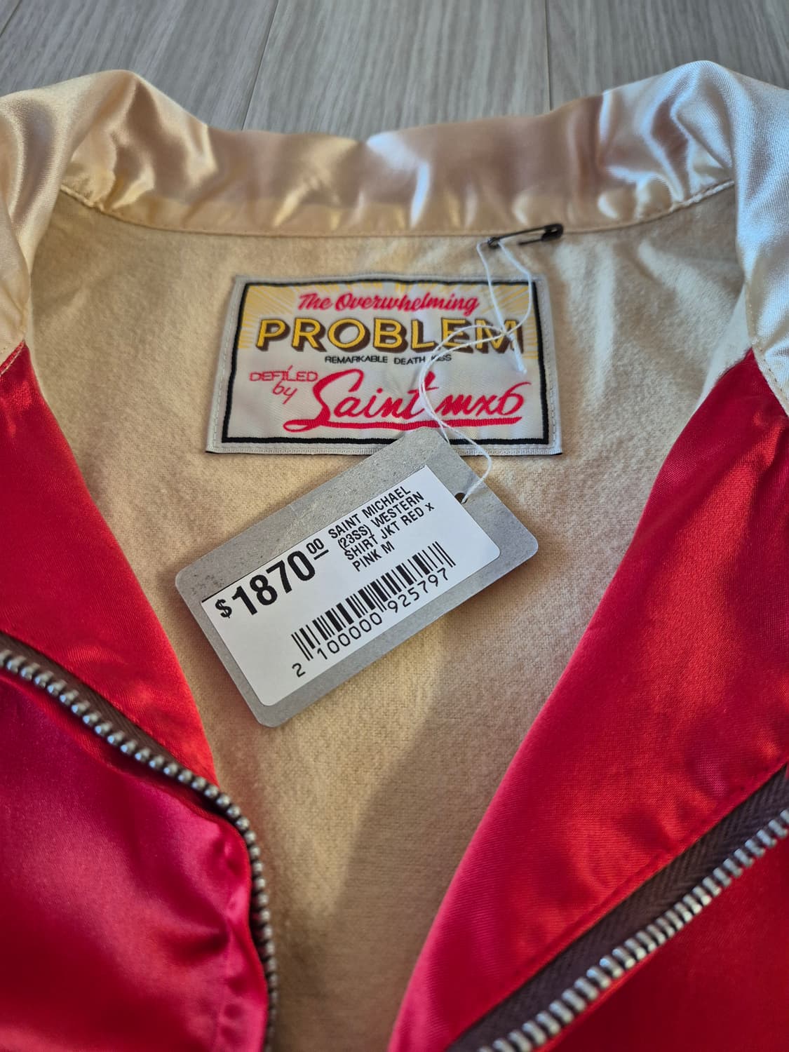세인트미카엘 웨스턴 셔츠 자켓 (M) 신품 상품이미지4