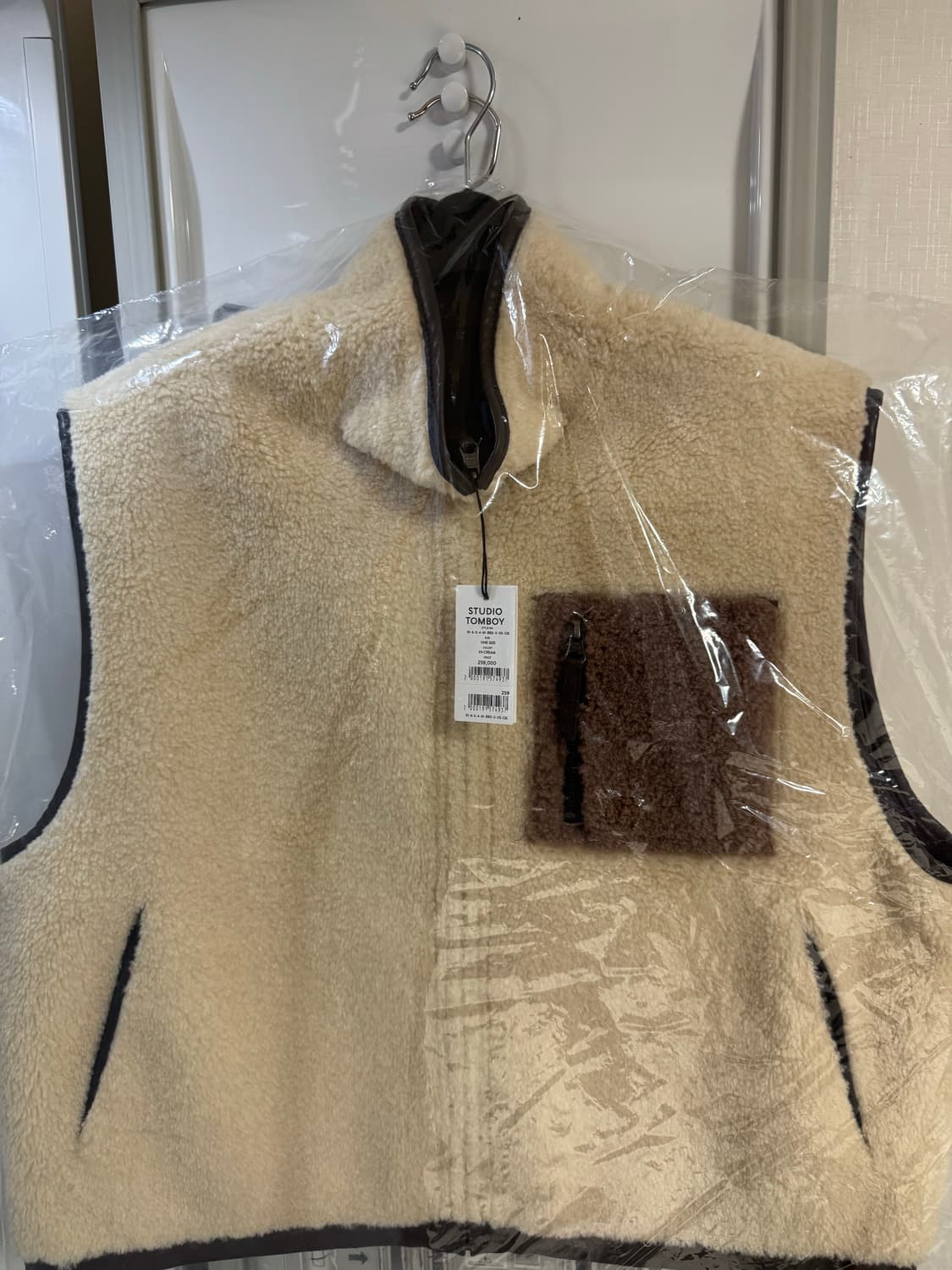 스튜디오톰보이 신세틱 레더 무스탕 베스트 상품이미지1