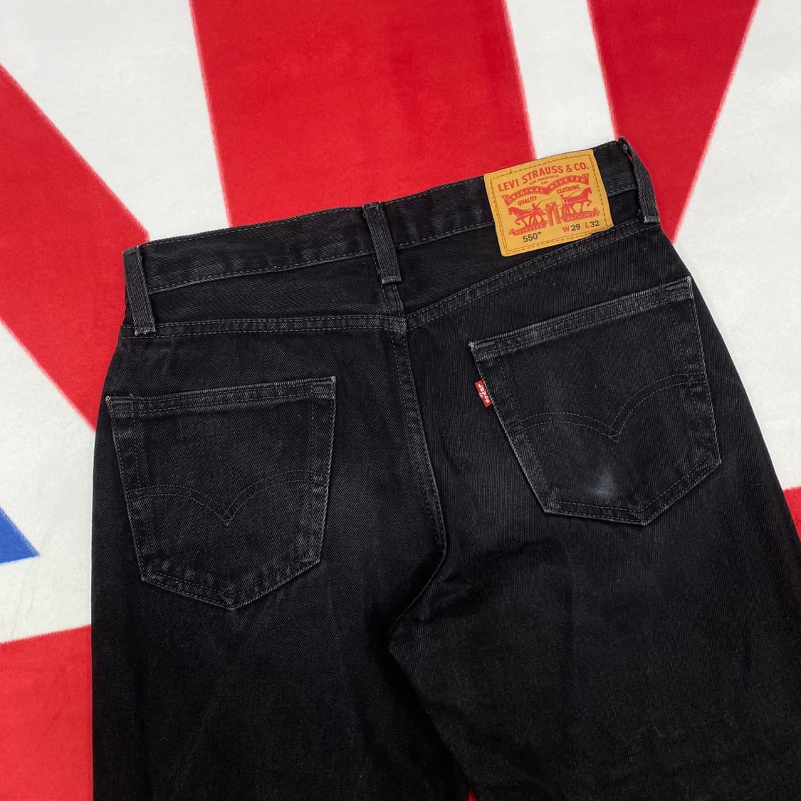 리바이스 550 흑청팬츠 29 상품이미지7