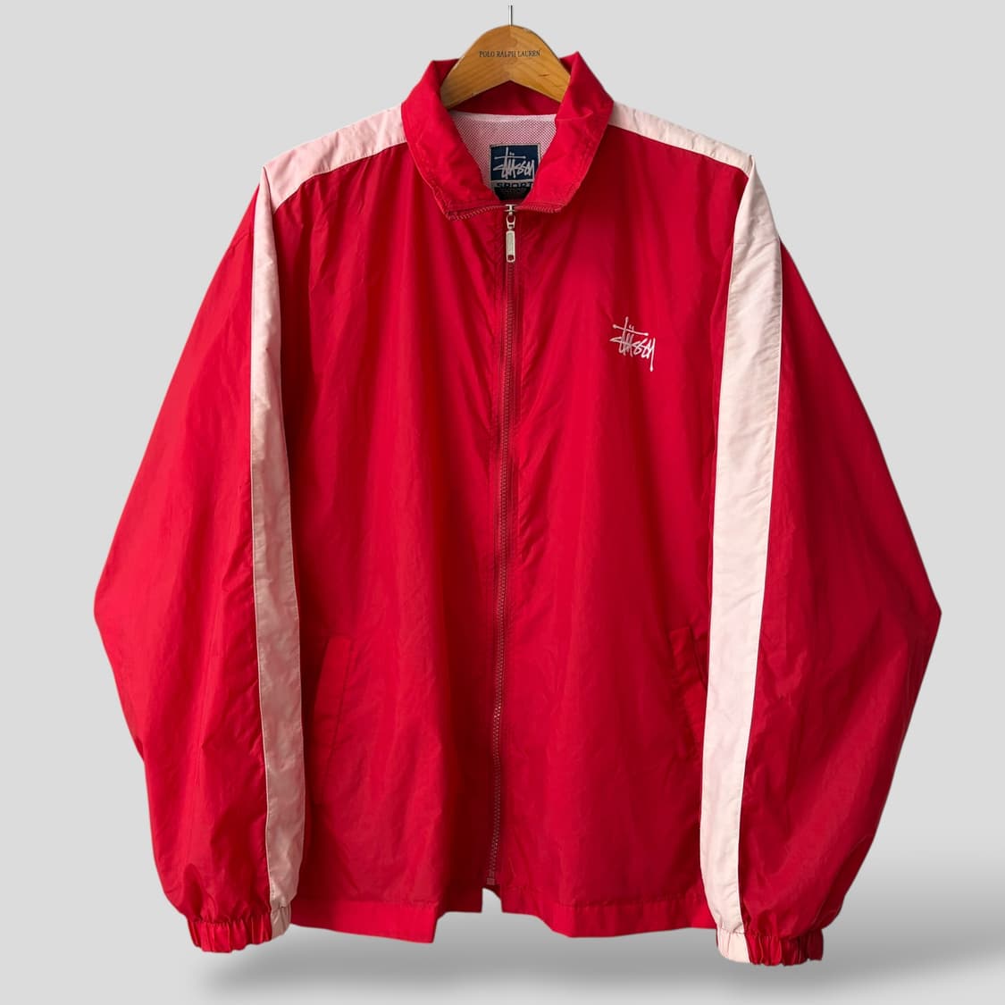 (L)90s 올드 스투시 윈드브레이커 자켓 상품이미지1