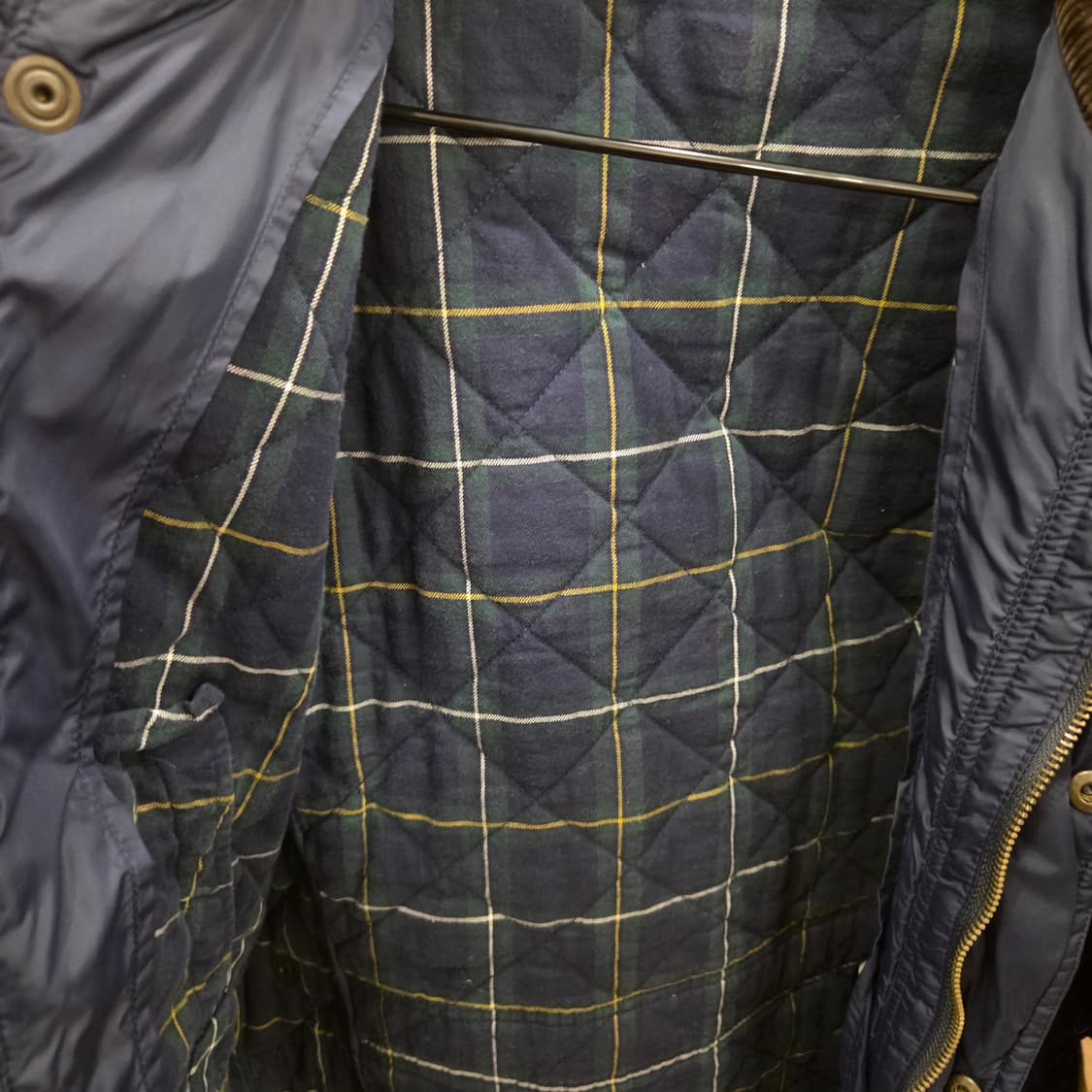 폴로 퀼팅 자켓 네이비 s 상품이미지7