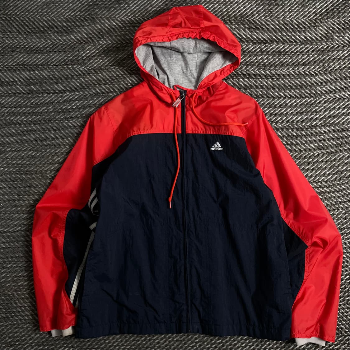 아디다스 올드스쿨 나일론 배색 바람막이o 3860 상품이미지1