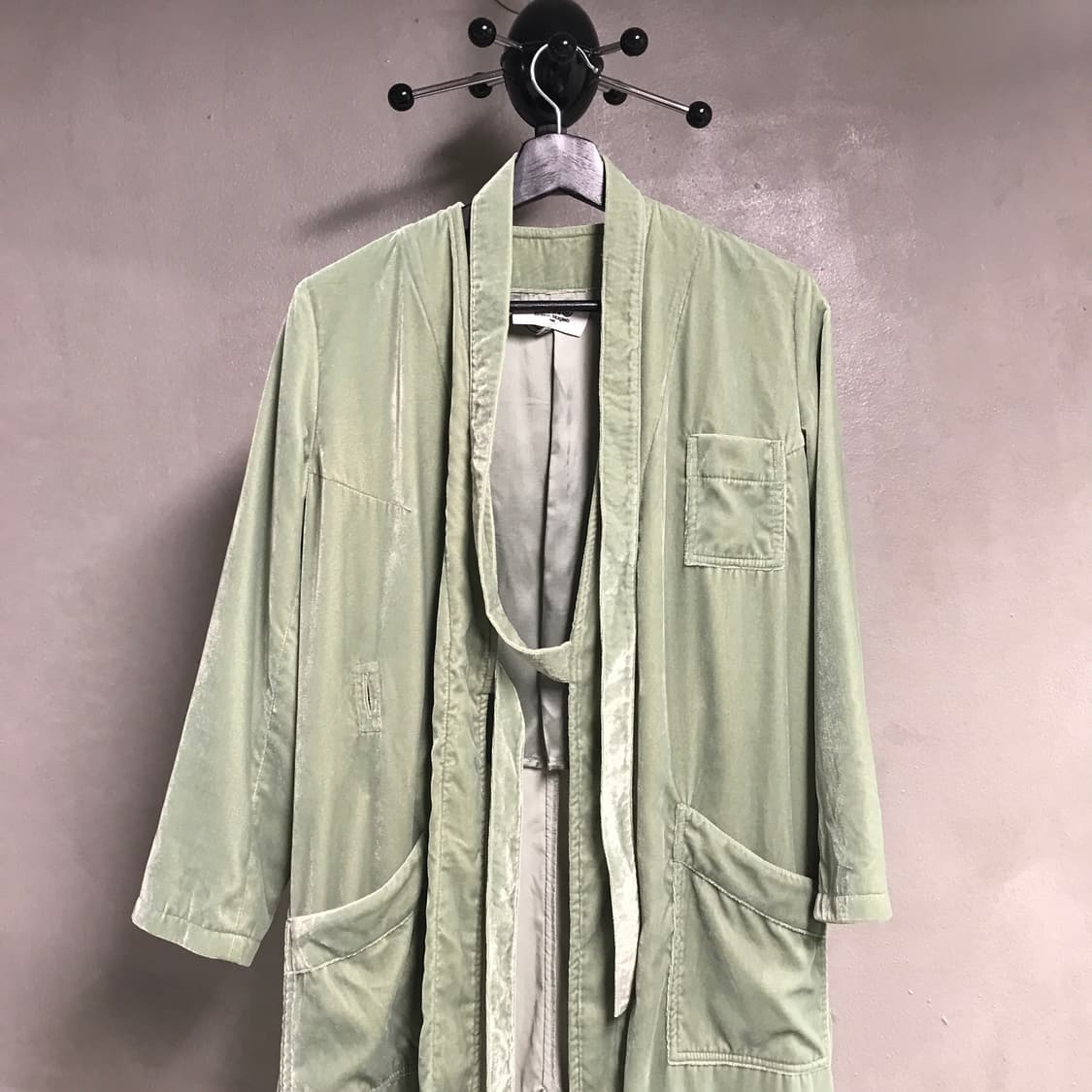 MM6 마르지엘라 벨벳 롱 코트 36(W) 상품이미지2