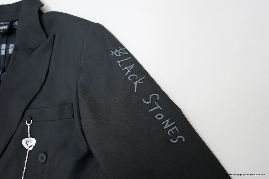 야자와아이 NANA X xrage 블랙 더블 자켓 상품이미지3