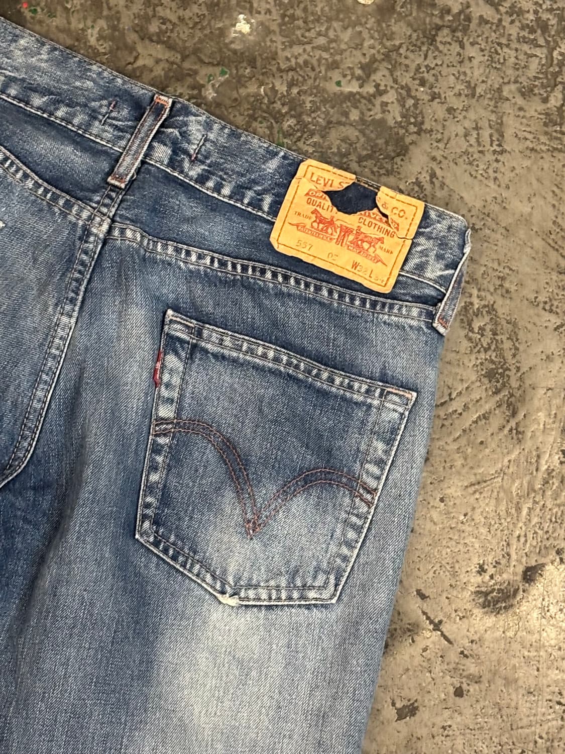 리바이스 557 부츠컷 상품이미지8