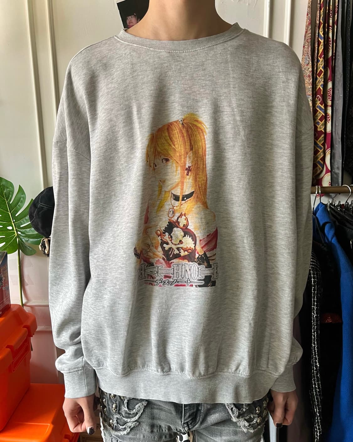 Death Note Bootleg Printed Sweatshirt 상품이미지2