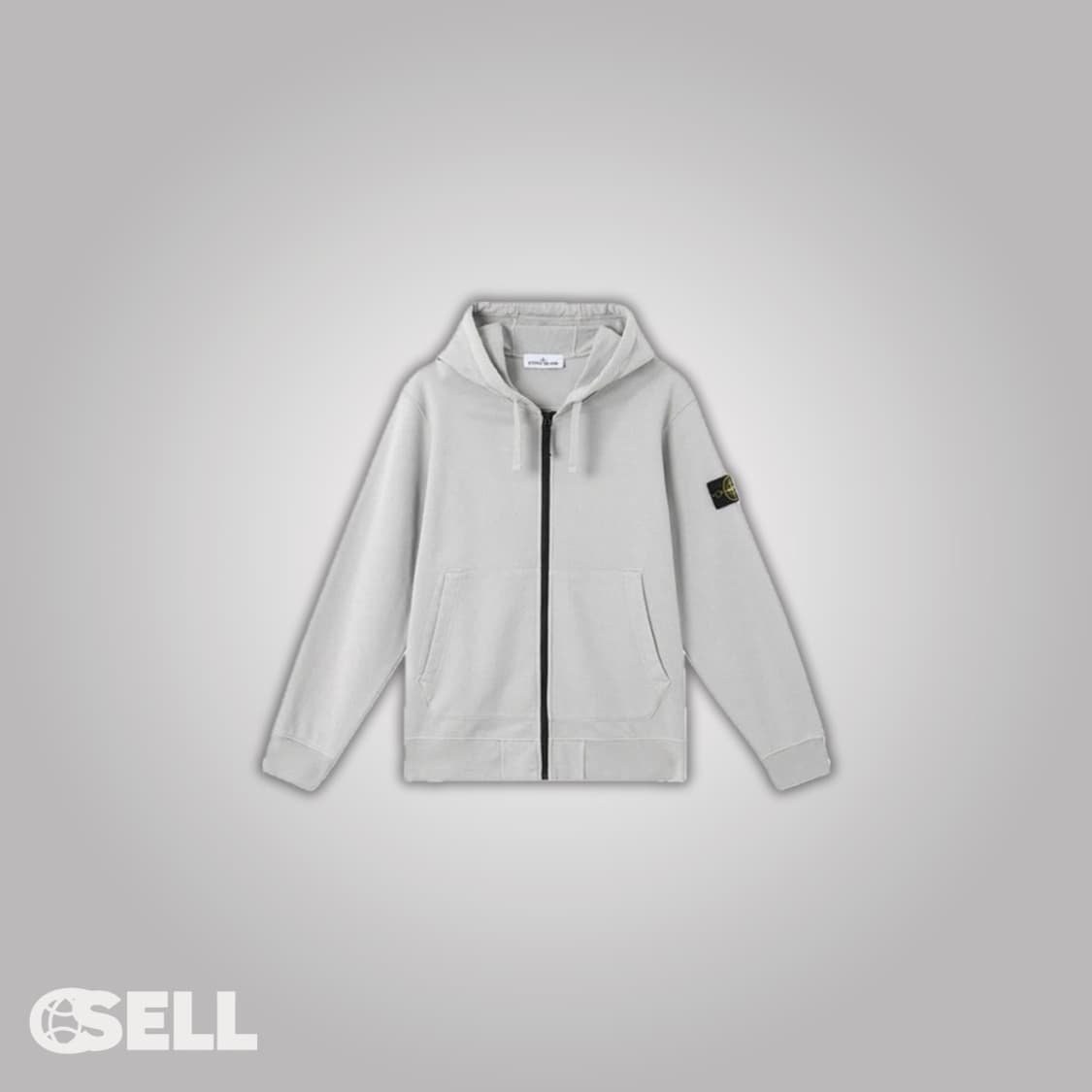 스톤아일랜드 25SS 오가닉 후드 집업 상품이미지1