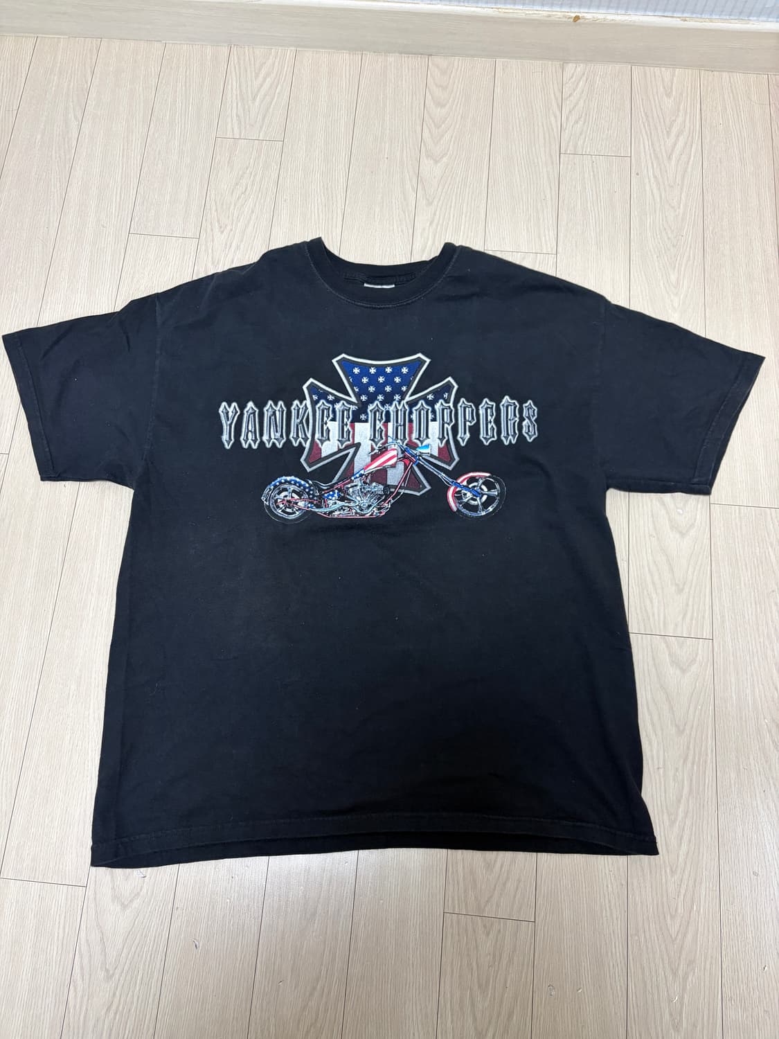 90s 헤인즈 빈티지 양키 챠퍼 티셔츠 상품이미지1