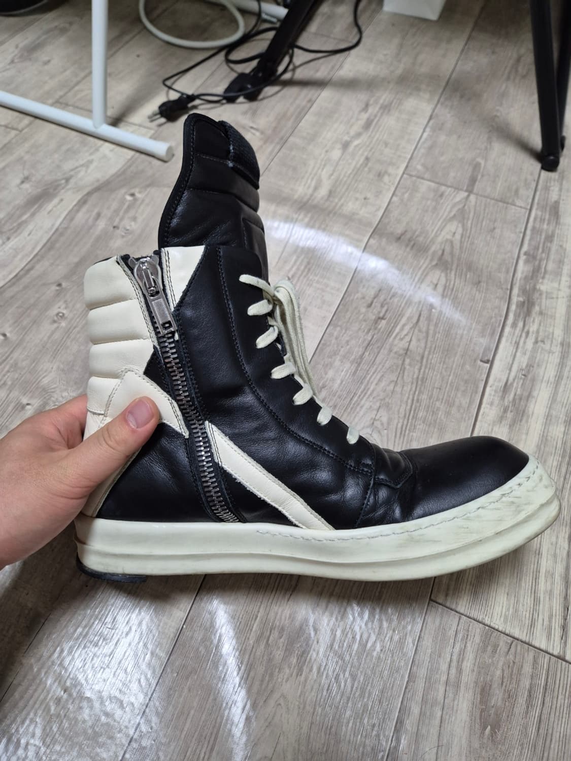 릭오웬스 지오바스켓 25fw 하이 팝니다 상품이미지5