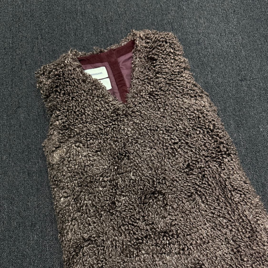 미하라 야스히로 플리스 원피스  상품이미지2