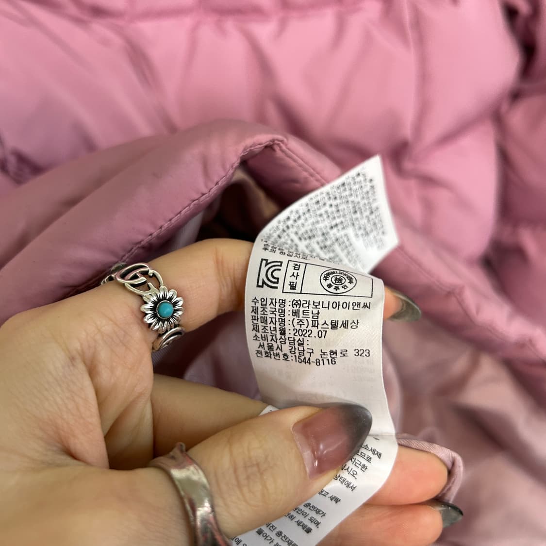 헤지스 2022 키즈 덕다운 패딩 155 상품이미지5