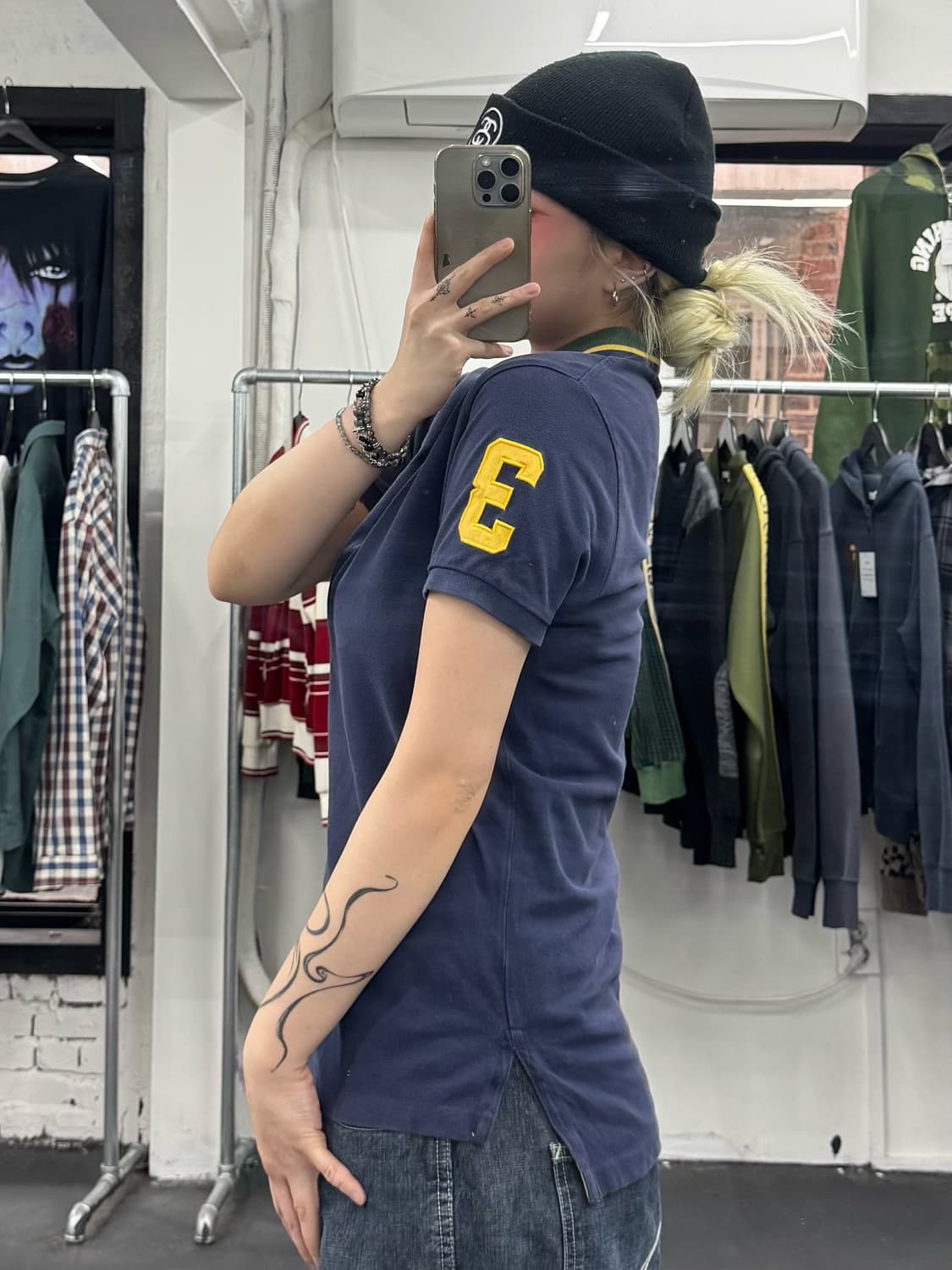 폴로 랄프로렌 옐로우 빅포니 티셔츠 상품이미지2