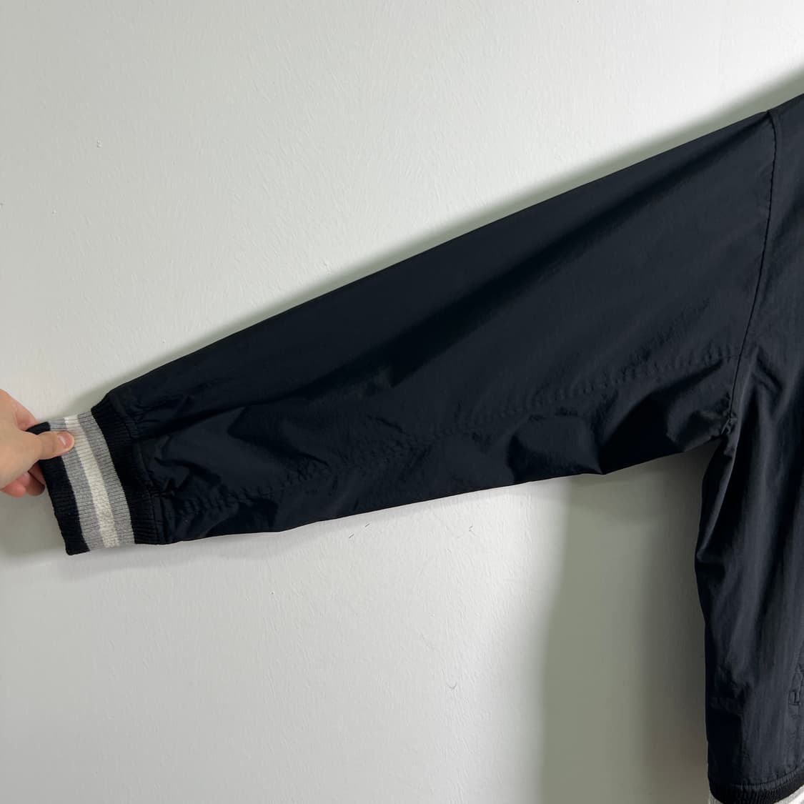 백 넘버 블랙 자수 스타디움 점퍼 XL 상품이미지6