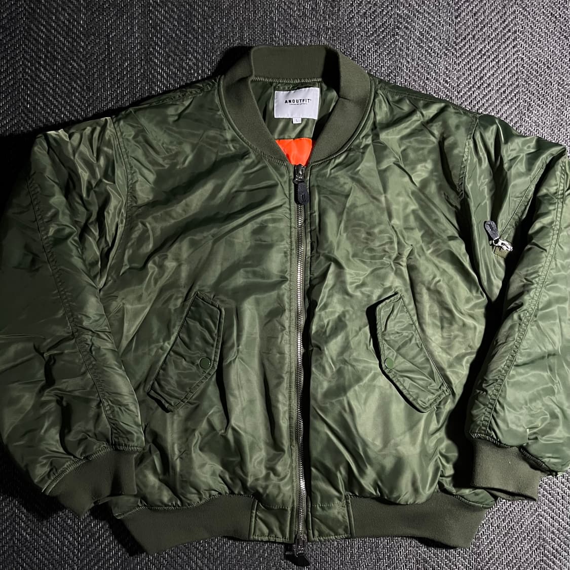 [L] ANOUTFIT 언아웃핏 항공점퍼 MA-1 상품이미지2