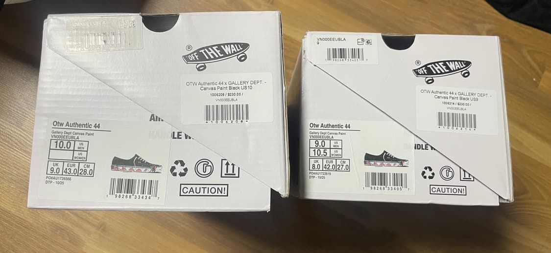 반스 갤러리 디파트먼트 어센틱 블랙 상품이미지2