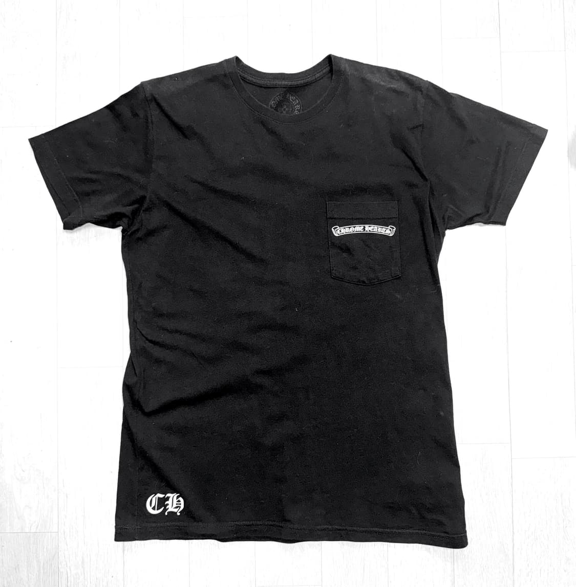 크롬하츠 스크롤라벨 스타 티셔츠 L 상품이미지2