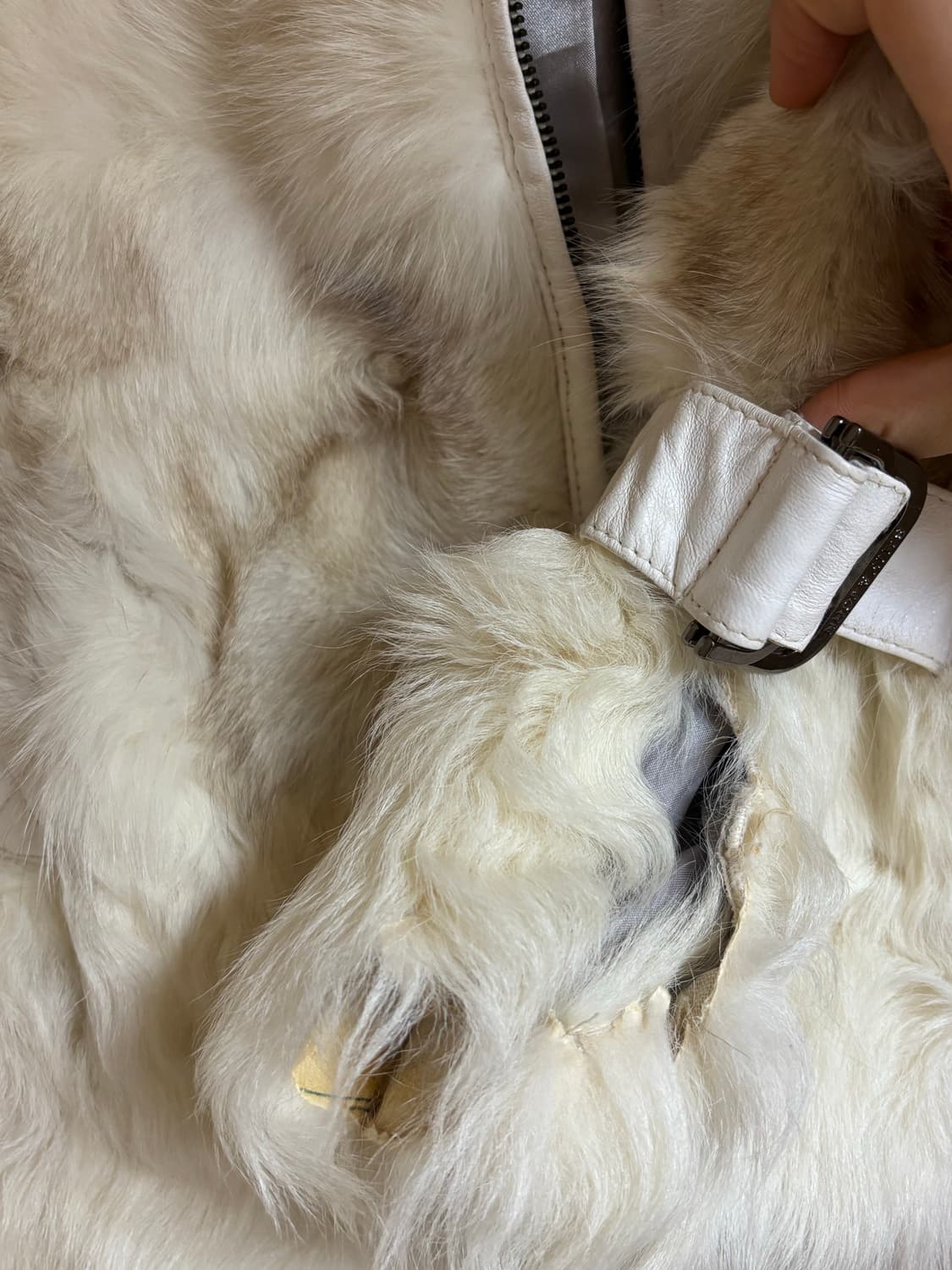 리얼 폭스퍼 양털 퍼자켓 상품이미지6