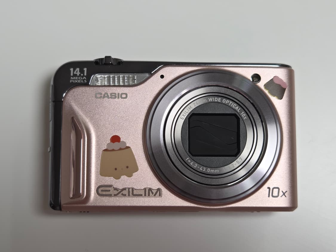 카시오 엑슬림 H15 디카 핑크, 작례O 상품이미지2