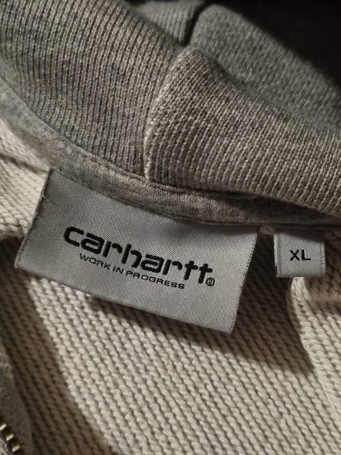 칼하트 후드집업 그레이 XL 상품이미지3
