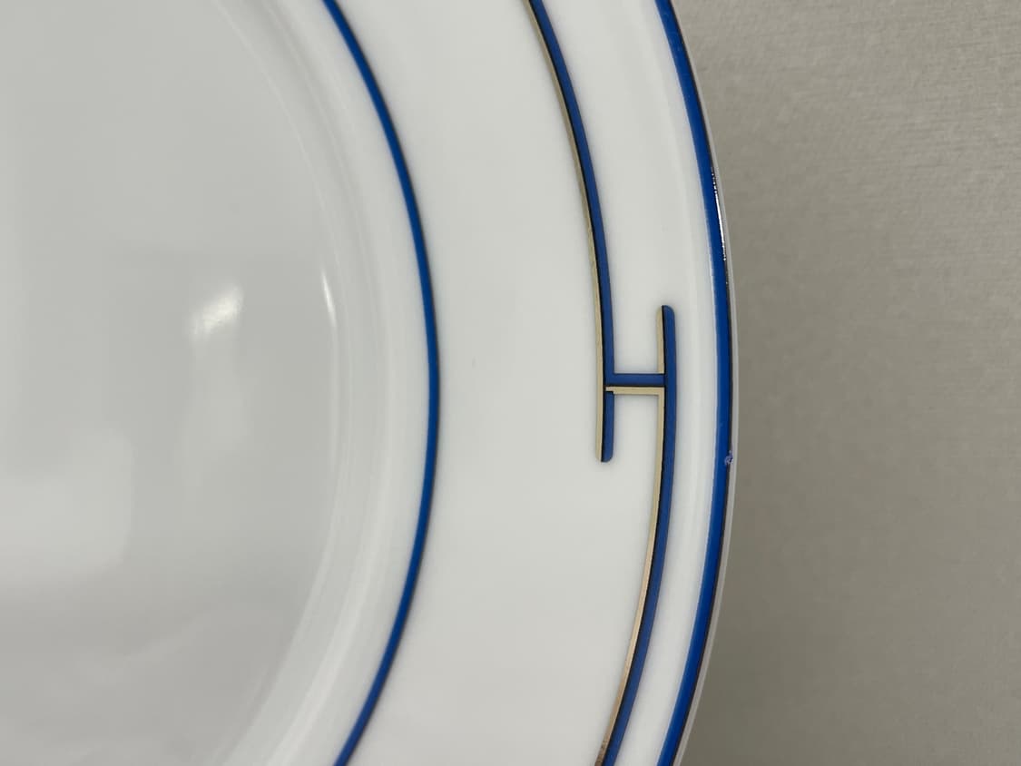 에르메스 리듬 블루 플레이트 1P 세트 HERMES 상품이미지7