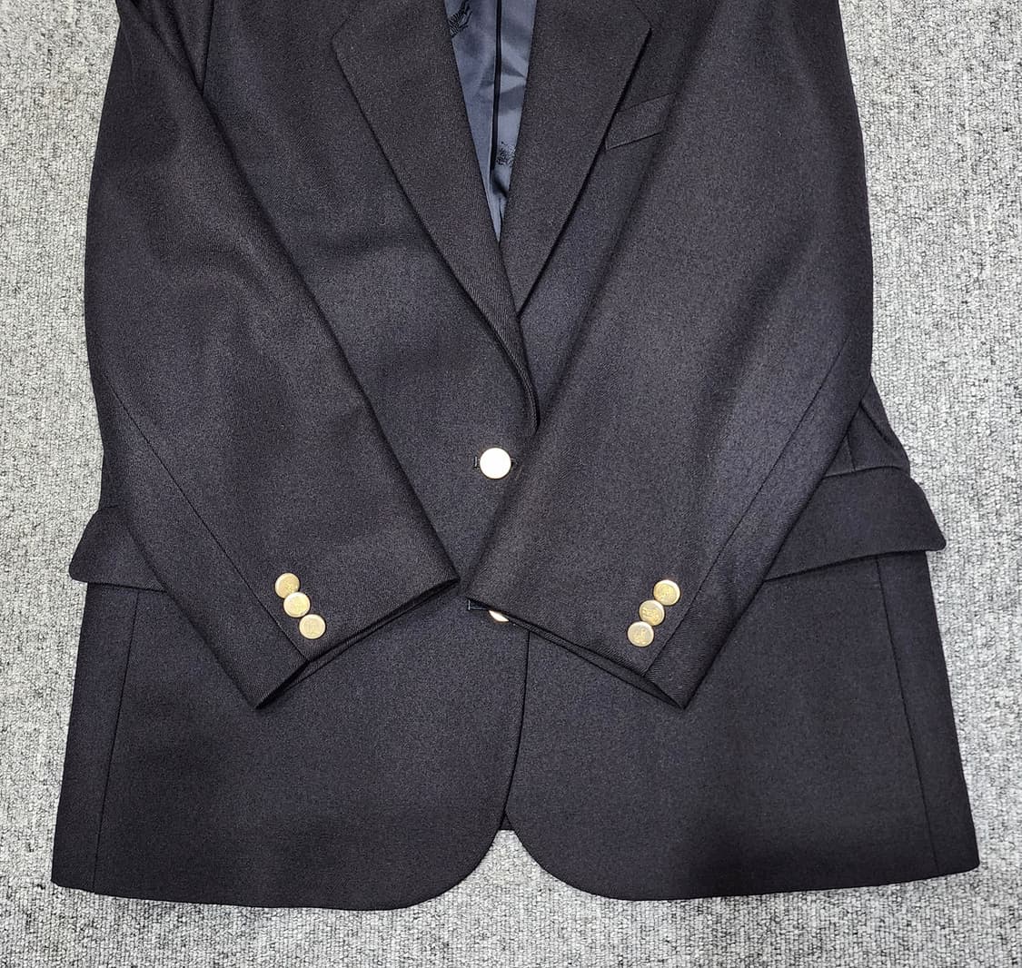 버버리 런던 빈티지 금장 버튼 울 블레이저 자켓 12다크네이비 상품이미지5