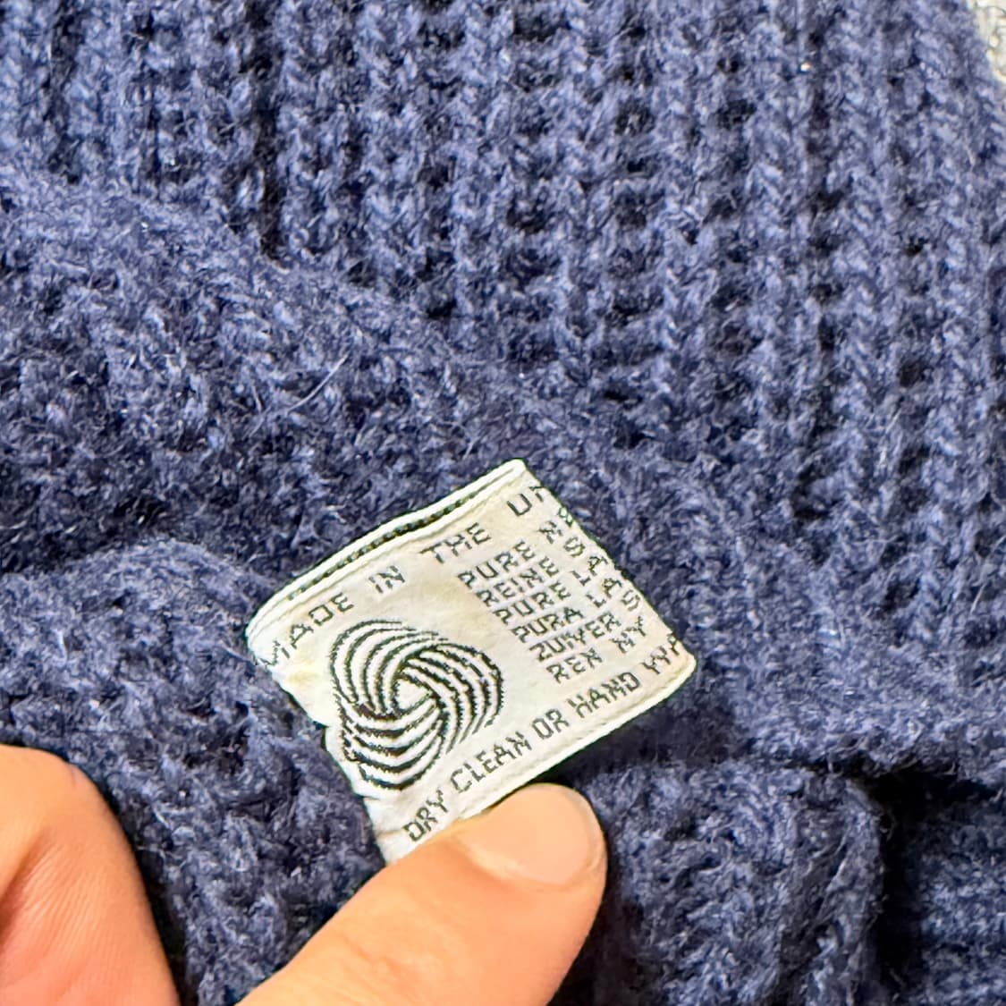 Made 영국 Bridgedale 100wool 울 니트 상품이미지3
